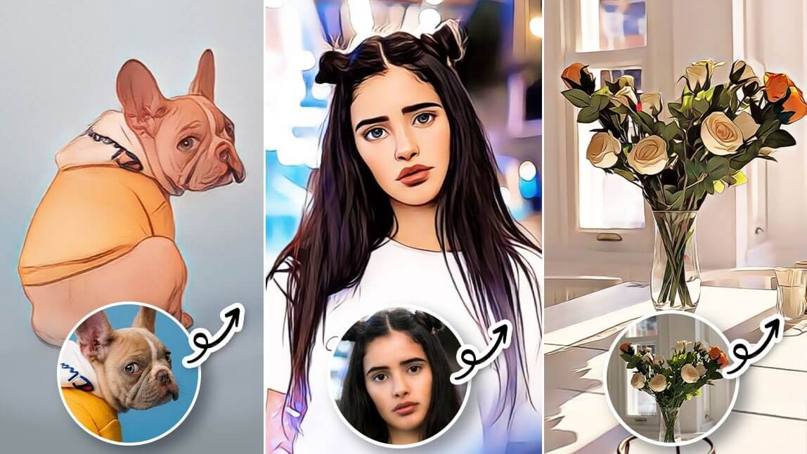 ai photo to cartoon